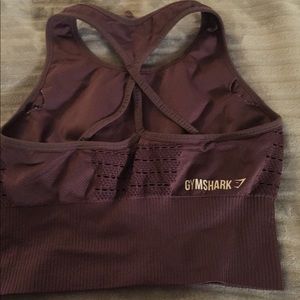 Gymshark Energy Seamless Crop Vest- Purple wash